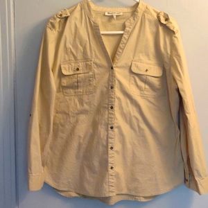 Ladies Khaki colored blouse